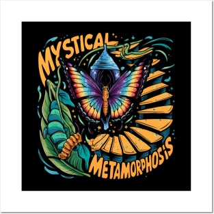 Butterfly Mystical Metamorphosis | T Shirt Design Posters and Art